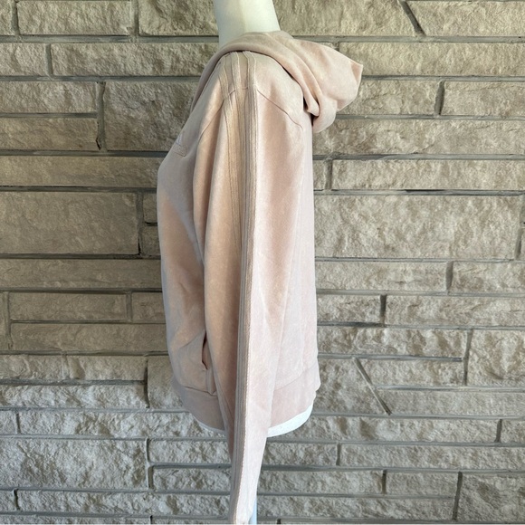 Pink Adidas full zip hoodie. Size M - Picture 2 of 7